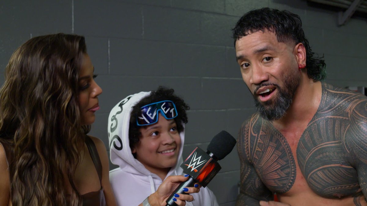 EXCLUSIVE: After his big win on #WWERaw, Jey Uso thanks the WWE Universe for bringing out the fireflies.