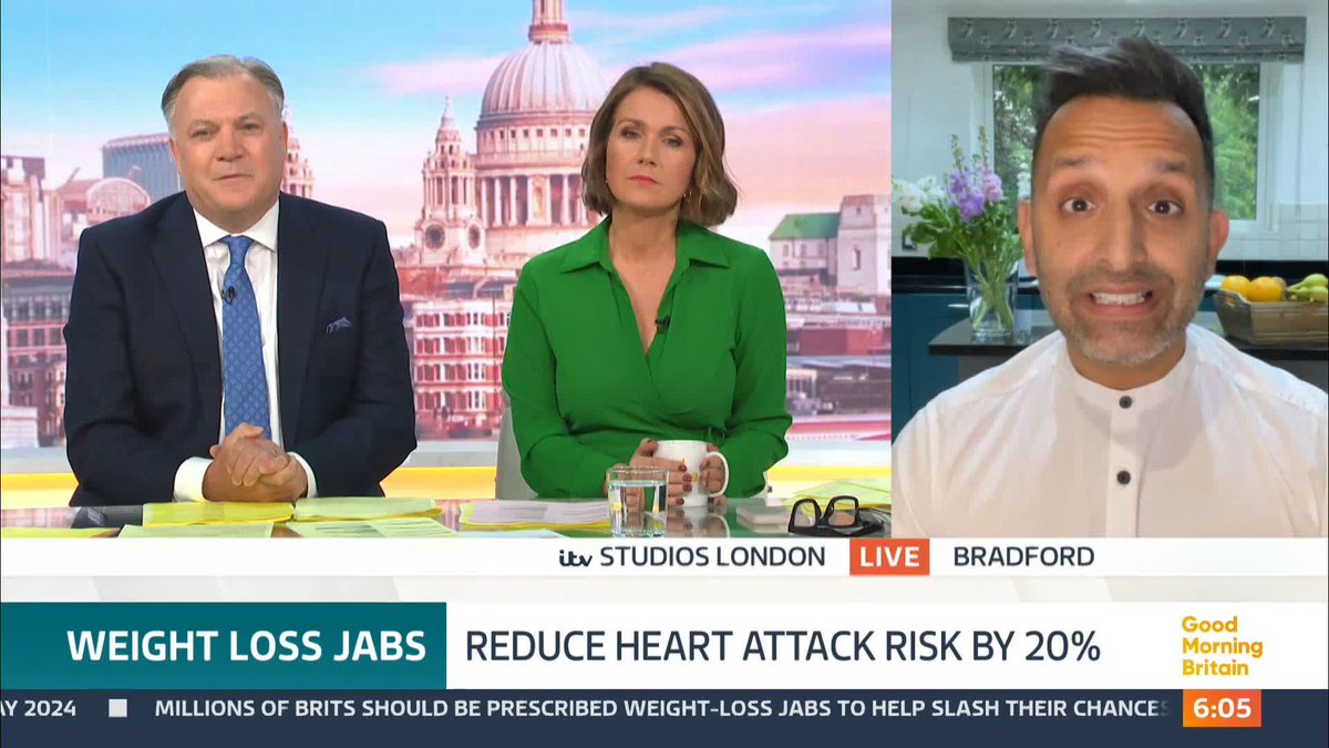 Medics are calling for millions of people to be prescribed weight loss injections - known as Ozempic and Wegovy - after research found that they slashed the chances of heart attacks, strokes and even some cancer. Dr Amir Khan GP explains the findings of the research.