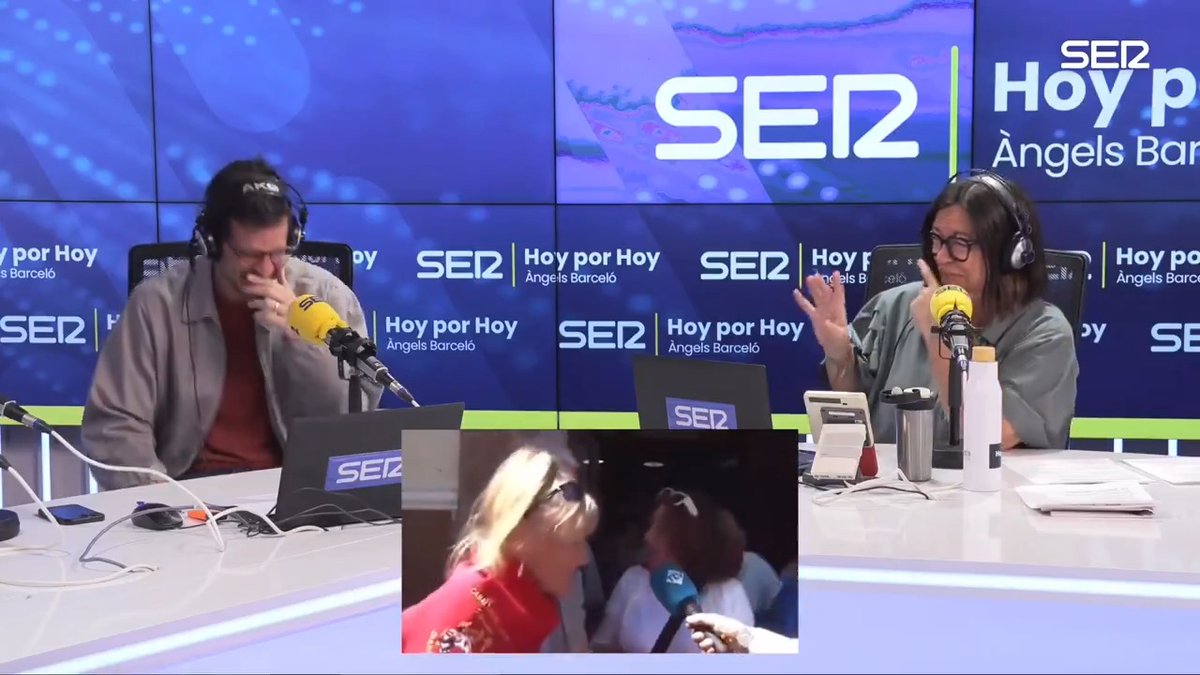 🗣️ Para hablar un idioma hay dos recomendaciones: -No tener vergüenza -Forzar el acento 📝 Como ejemplo, una vecina de Caravaca de la Cruz, que tradujo simultáneamente el inglés para la televisión local 🤣 Solo disfrutad del momento, como Àngels y José Luis Sastre 🔊#MapaDeSonidos