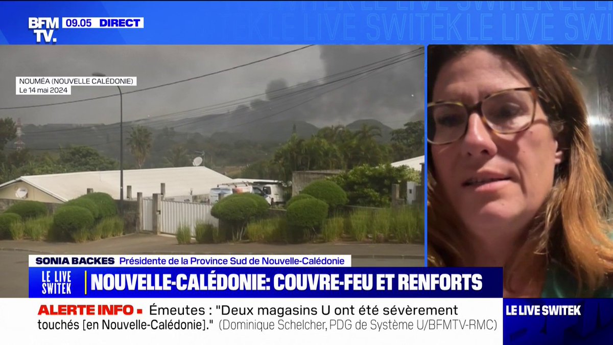 💬"On est clairement dans un combat qui est pour eux un combat ethnique" Sonia Backès, présidente de la Province Sud de la Nouvelle-Calédonie