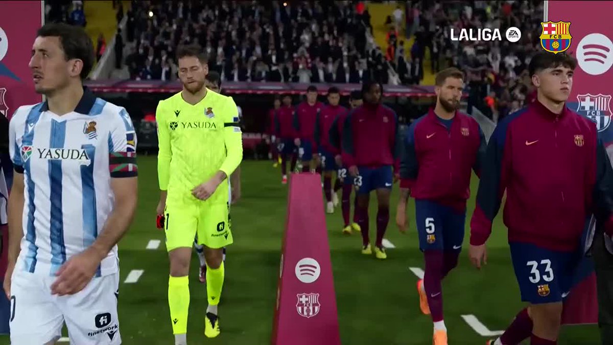 𝐇𝐈𝐆𝐇𝐋𝐈𝐆𝐇𝐓𝐒 Barça 2-0 Real Sociedad ⚽ Lamine Yamal, Raphinha #LaLigaHighlights