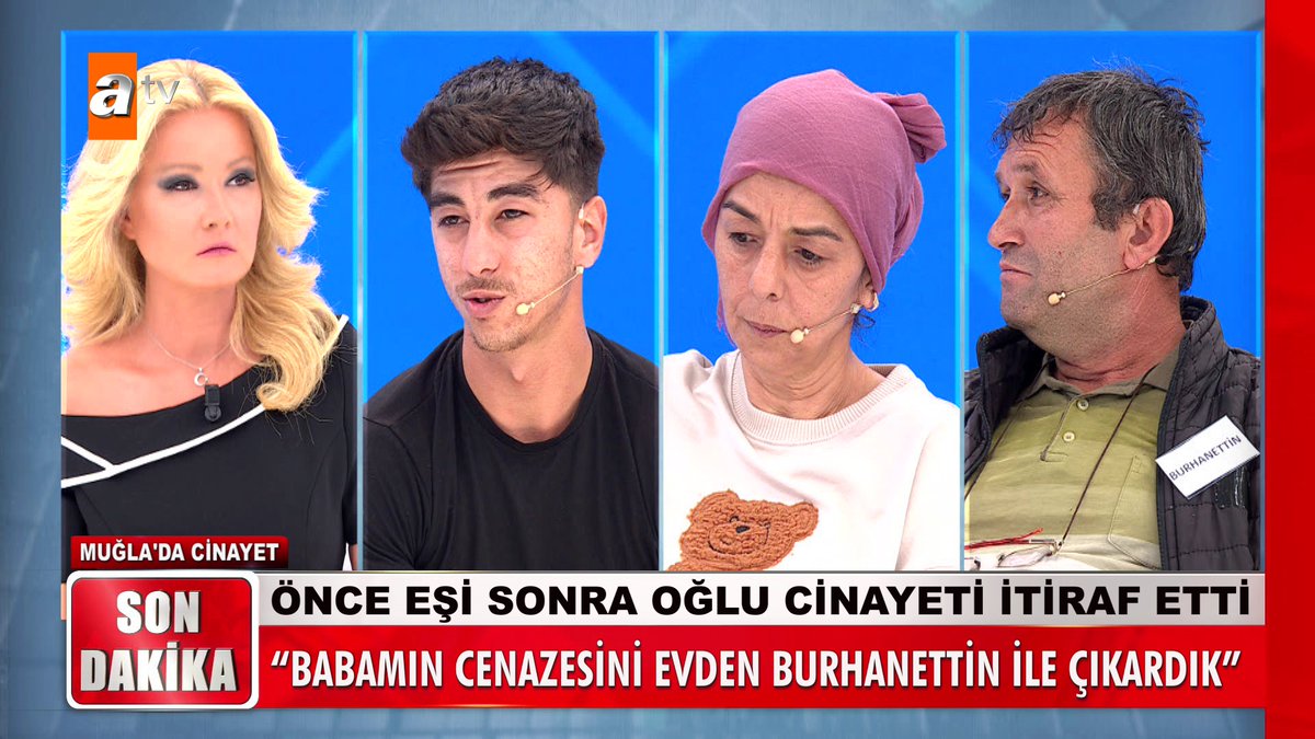 Önce eşi sonra oğlu cinayeti itiraf etti. ''Babamın cenazesini evden Burhanettin ile çıkardık.'' #MügeAnlıİleTatlıSert #MügeAnlı atv