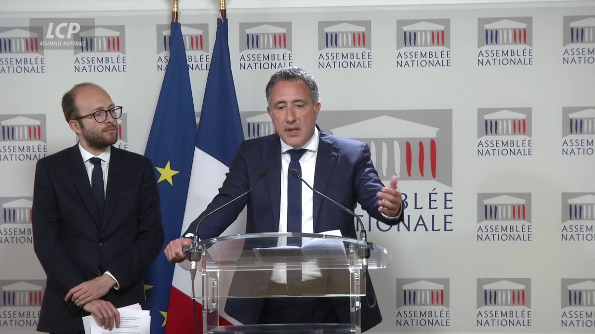 Les députés @Horizons_AN ont utilisé leur "droit de tirage" annuel pour obtenir la création d’une commission d’enquête sur le "respect des valeurs de la République et du pluralisme dans l’enseignement supérieur", annonce Xavier Albertini. #DirectAN