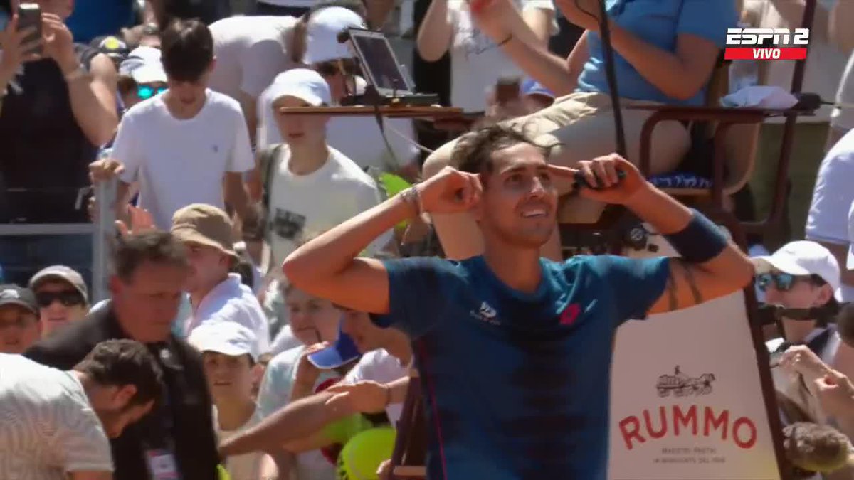 ALEJANDRO TABILO ESTÁ EN LOS CUARTOS DE FINAL DE #ROMA. 🇨🇱🔥🙌