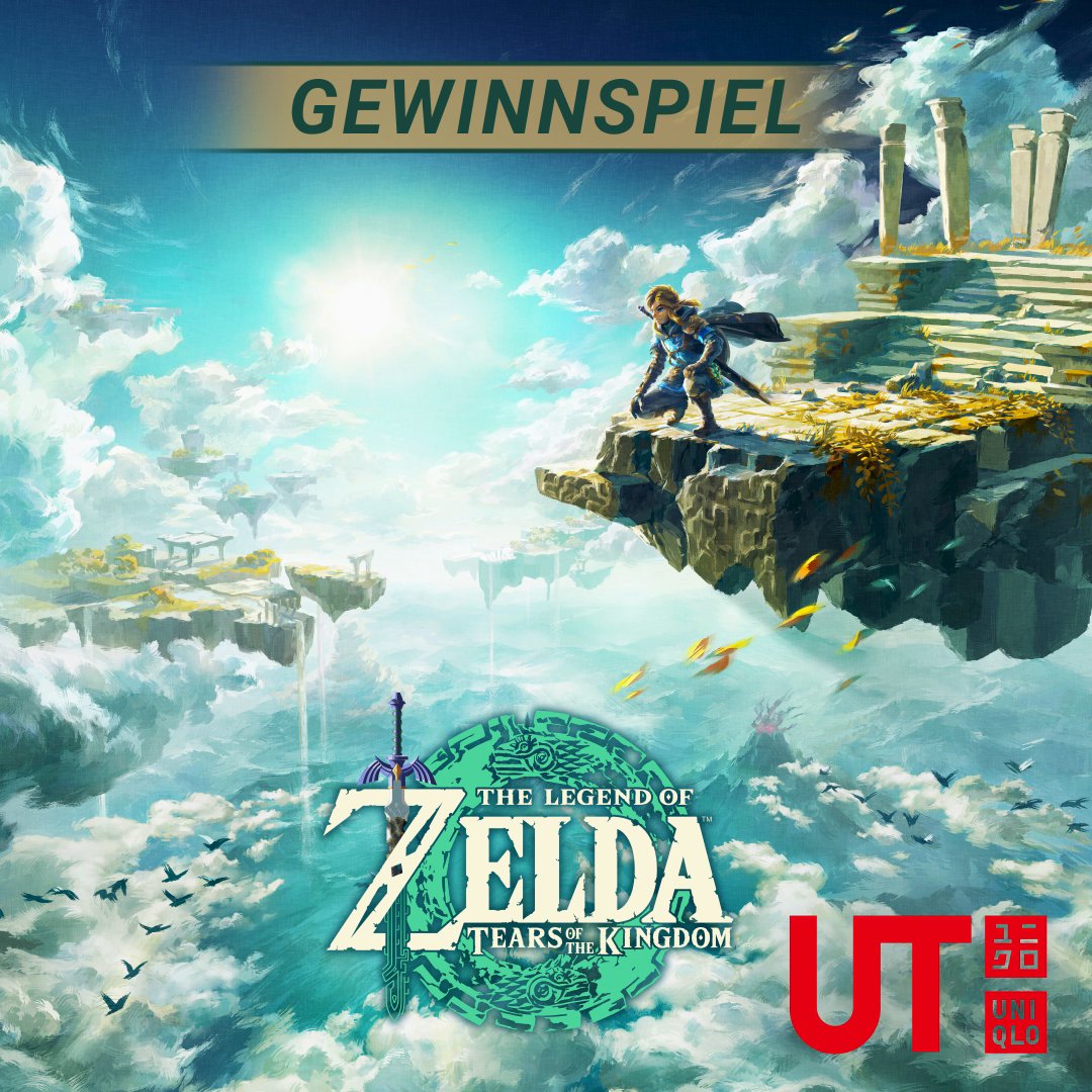 🎁Gewinnspiel!🎁 Gemeinsam mit UNIQLO verlosen wir 20x T-Shirts aus der The Legend of #Zelda: #TearsOfTheKingdom-Kollektion!. So geht‘s: ► Teilt diesen Post! ► Nennt uns eure gewünschtes T-Shirt!! Viel Glück!