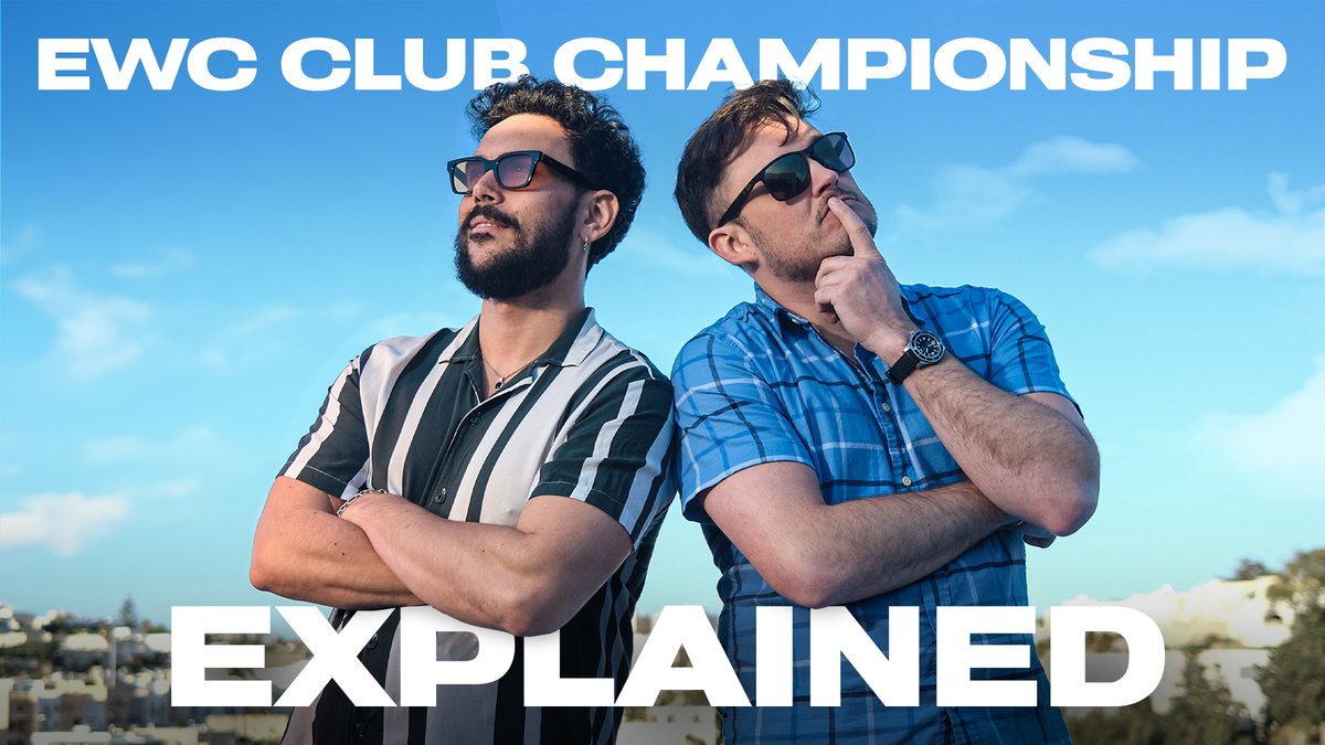 What is this #EsportsWorldCup Club Championship all about?! Here are MACHINE // and stunna to explain. No bubble bath included this time, sorry.