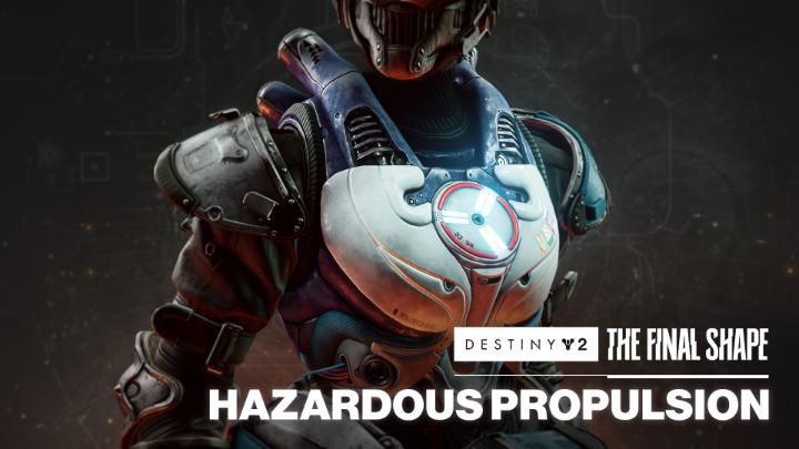 We heard you like rockets... Fire a bevy of rockets at those foolish enough to stand against you when using your Titan class ability, thanks to the new Hazardous Propulsion chest exotic. Available with The Final Shape. 🔺