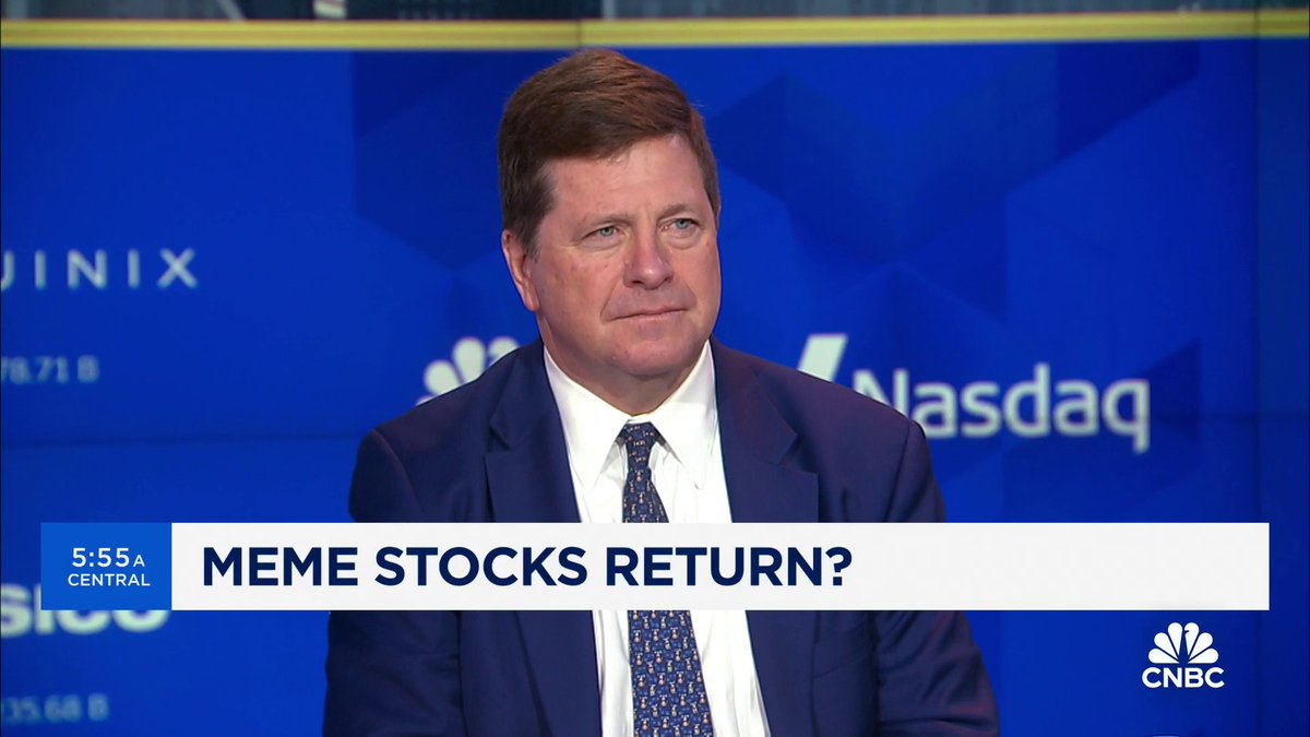 "We're doing a bad job for our retail investors...We're not bringing enough companies into the public markets.," says Fmr. SEC Chair Jay Clayton on the meme-stock craze $GME $AMC. " If you're not a professional, you're gambling."