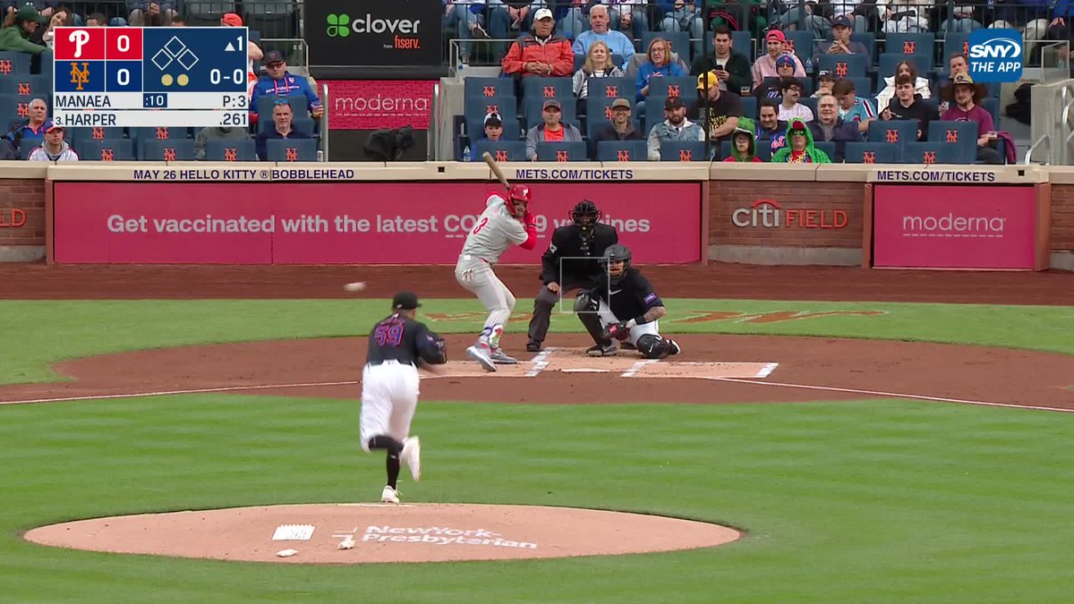 Phillies announced Bryce Harper has been scratched from today’s game with a migraine He was nailed in the helmet by this throw from Tomas Nido last night