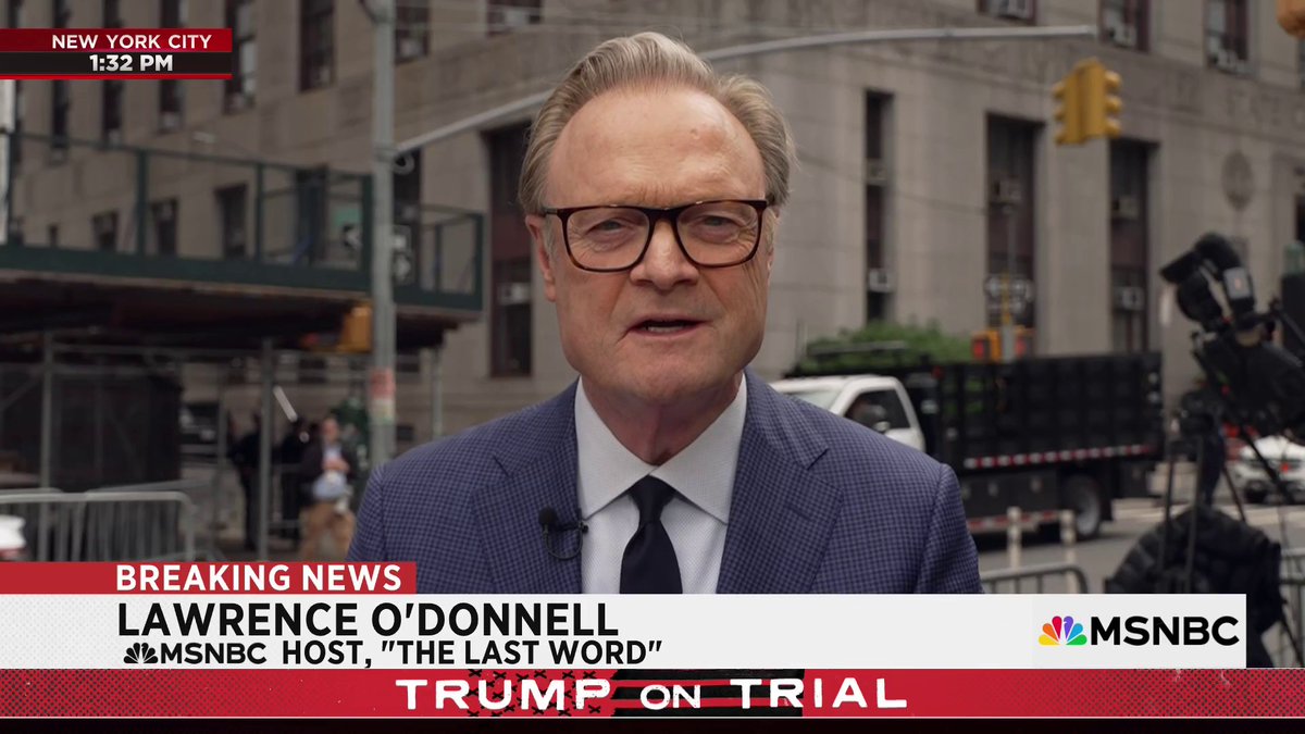 "Michael Cohen delivered what the prosecution needed him to deliver." WATCH: Lawrence O'Donnell O'Donnell on Michael Cohen's testimony after watching him inside the court room.
