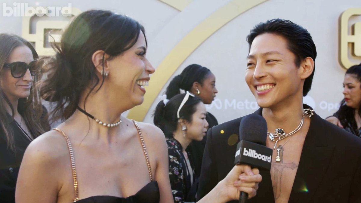 Sammy from @therose_0803 spoke to Billboard about performing at #Coachella, keeping things fresh with The Rose, listening to BM's music from Kard and more at GOLD HOUSE's #GoldGala.