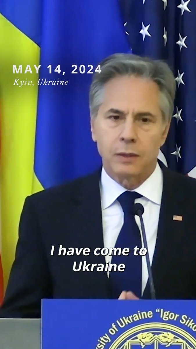 I’ve come to Ukraine with a message: You are not alone. America is with you.