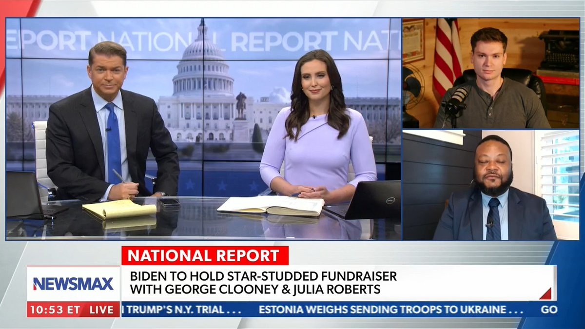 Newsmax guest: President Biden has a massive fundraising advantage over Trump because Americans believe in President Biden’s agenda. President Biden has shown his campaign is really strong