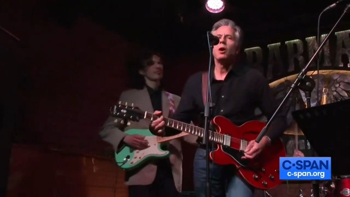Not only did Tony Blinken show up at a bar somewhere in Kyiv to play a rendition of Neil Young's "Rockin' in the Free World," State Department planners brought along C-SPAN to film the thing. The song is a pretty accurate distillation of Blinken's halfwit interventionist ideology