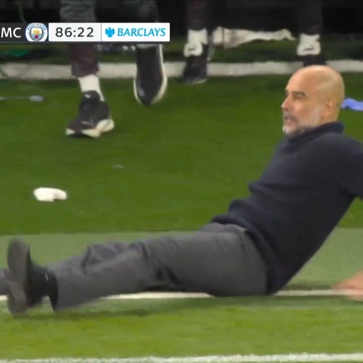 Ortega's save, Son's miss, Pep's reaction... THIS TITLE RACE 😱 (via NBC Sports Soccer)