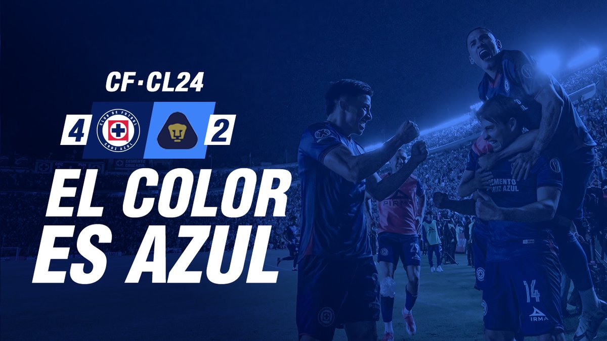 Es cine... 🍿 Este color es IMPERDIBLE, Azules 💙🎥 Tómense 7 minutos y 23 segundos de su tiempo para disfrutarlo. #AzulDePorVida #SomosCruzAzul