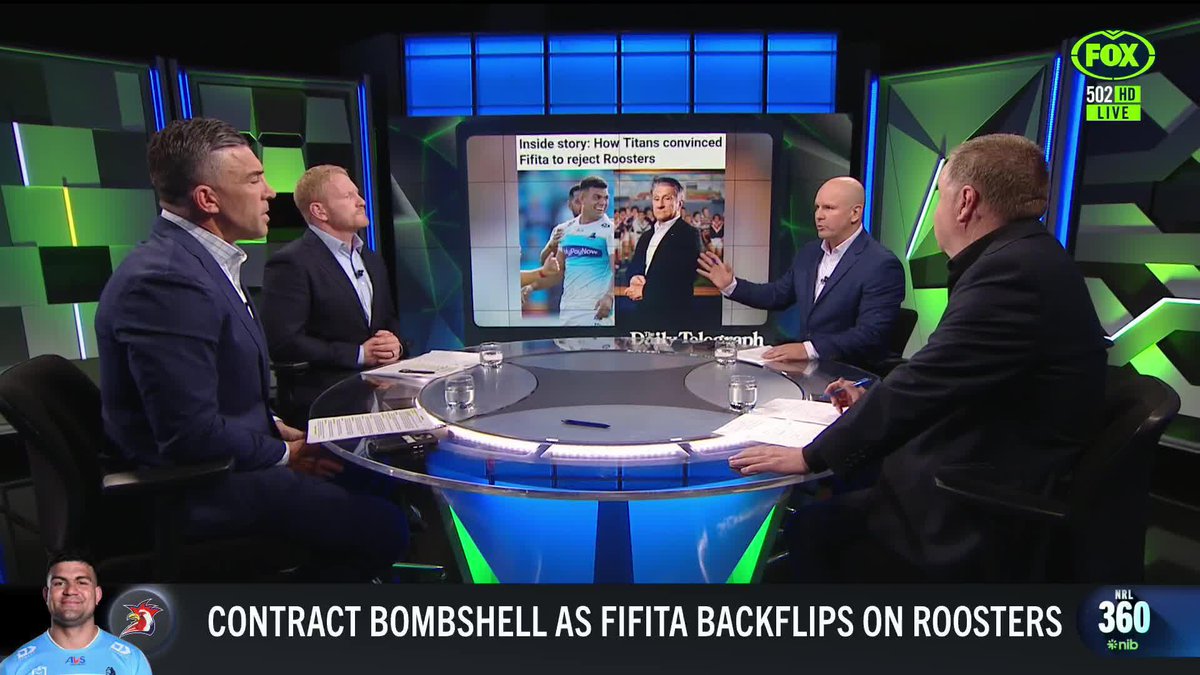 Hoops doesn't hold back on how David Fifita handled his situation this week! Did Fifita disrespect the Roosters? 📺Watch #NRL360 on Foxtel CH 502 or stream on Kayo Sports
