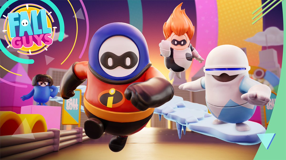 Something super has hit the Fall Guys store 🧊 Pick up the Supersuit, Frozone and Syndrome costumes plus more Disney and Pixar The Incredibles inspired cosmetics now!