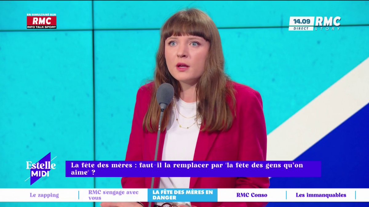 👩👧👦🩷Fête des mères : faut-il la remplacer par « la fête des gens qu’on aime » ? 🗣️mc danse pour le climat : "Des enfants ont des parents décédés ou deux papas ! Ça leur fait sentir qu'ils ne sont pas normaux ! Si pour des enfants ça a du sens, c'est important !" #EstelleMidi