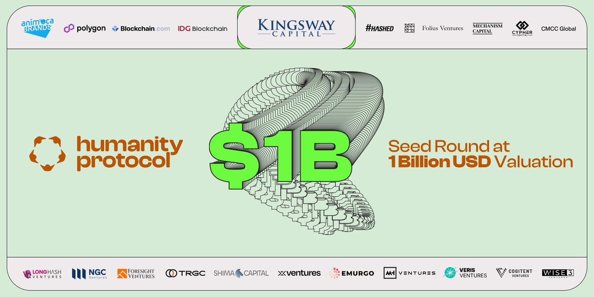 Excited to announce our latest funding round led by Kingsway Capital! We're incredibly grateful for our key supporters from Animoca Brands, Polygon | POL, Blockchain, Alina Emmert. Your belief in our vision is driving us forward! Read more: