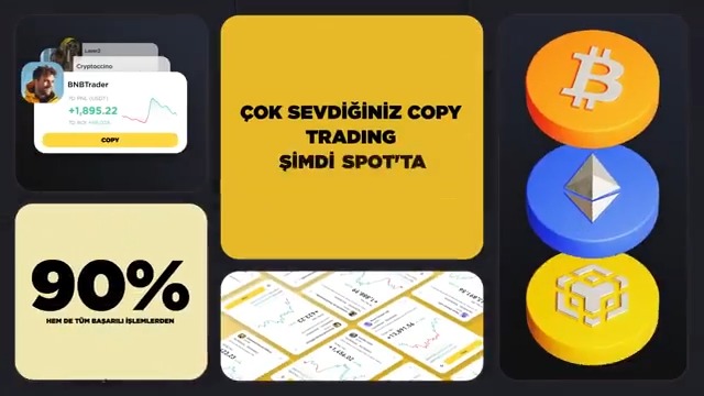 Siz sordunuz, biz dinledik. Karşınızda #Binance Spot Copy Trading! Yalnızca birkaç tıklama ile #Binance'teki en iyi yatırımcıların stratejilerini kopyalayın. Hemen başlayın 👇🏻