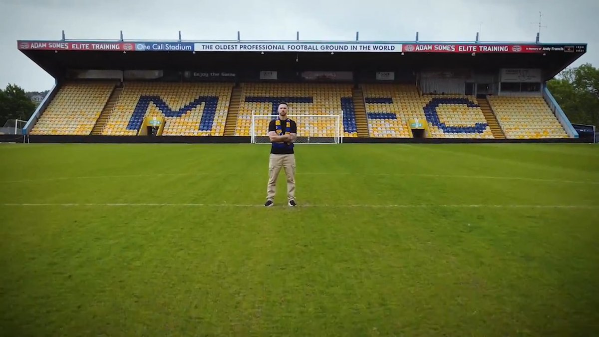 🚨 Our first signing of the summer #Stags 🟡🔵