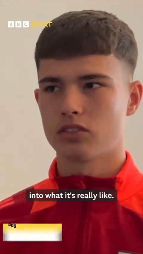 Wales U17s midfielder Luis Gardener recalls a special visit from Rob Page at Ysgol Dinas Bran, his school in Llangollen. A certain Harry Wilson was also a pupil at Ysgol Dinas Bran! ⚽️ #BBCFootball #Wales