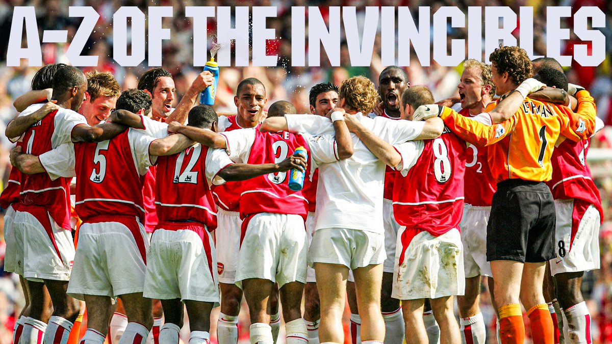 🔥 Ljungberg’s late runs 👌 Pires perfection 💫 Zero losses Sit back, relax and enjoy the A – Z of the Invincibles