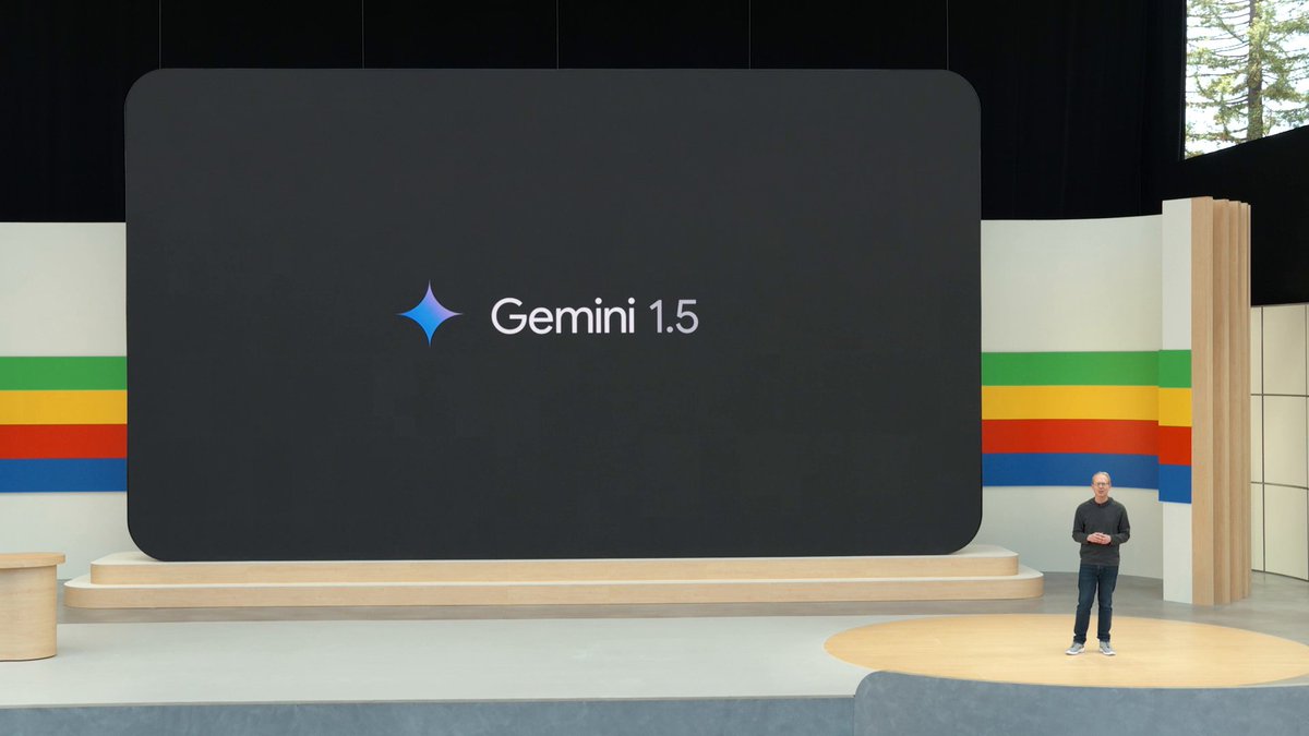 New ways for developers to build with Gemini → 😎 Gemini 1.5 Flash joins 1.5 Pro in public preview via the Gemini API in Google AI Studio 🥳 A new Context Caching feature in the Gemini API 🤗 A preview of our 2 million context window #GoogleIO