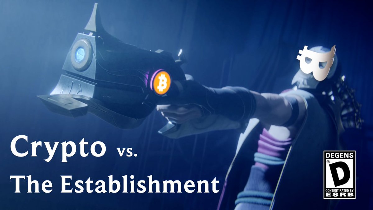 Presenting: Crypto vs. The Establishment