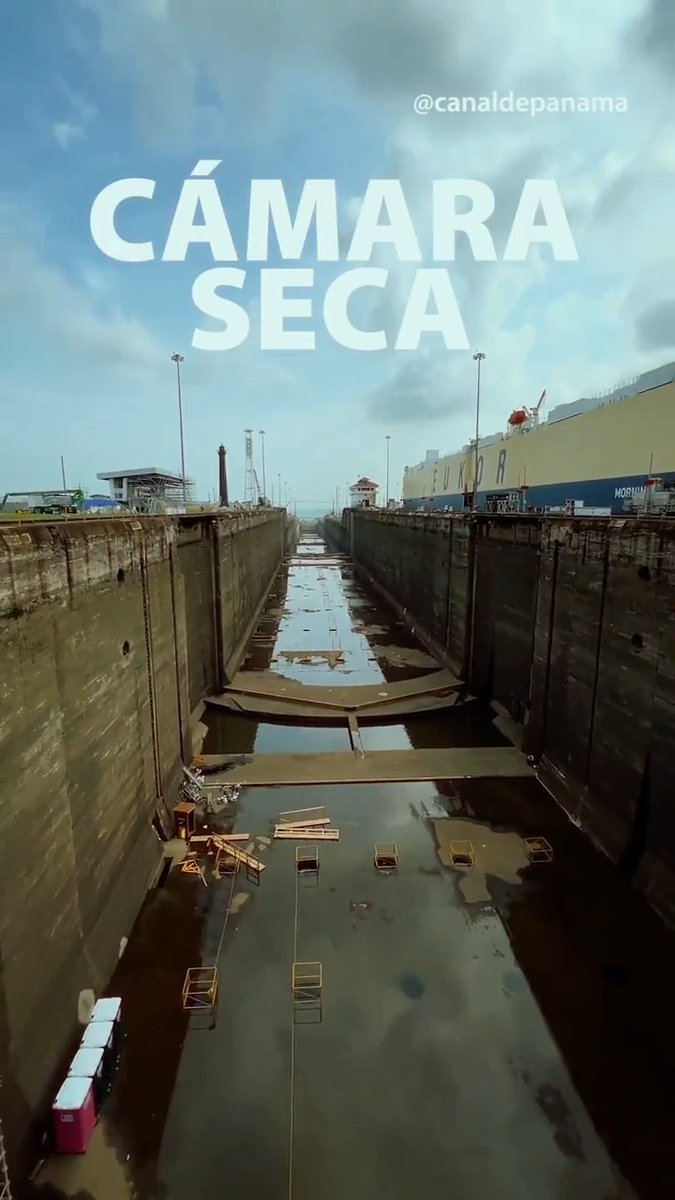 👷🇵🇦Así son los trabajos de cámara seca. #CanaldePanamá