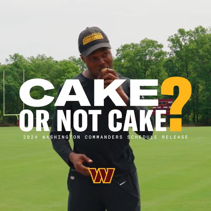 Whipped up something sweet for schedule release 🎂 🎟️ | SeatGeek | 📺 NFL Network