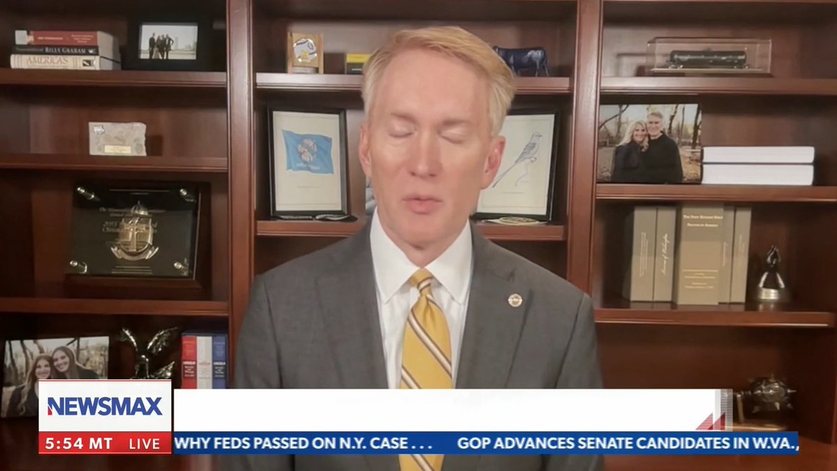 BREAKING: Republican Senator Lankford just doubled down on his statement suggesting Republicans are to blame for any border related issues. Retweet so all Americans see this.