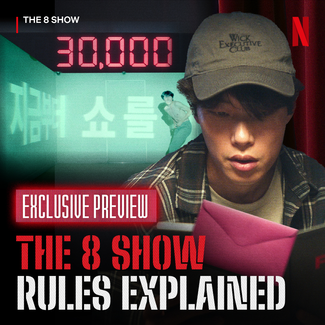 time waits for no man. #The8Show arrives tomorrow, only on Netflix.