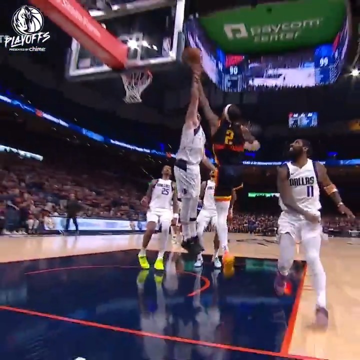 Luka’s clutch block on SGA! 31 PTS | 11 AST | 10 REB | 5 3PT | W