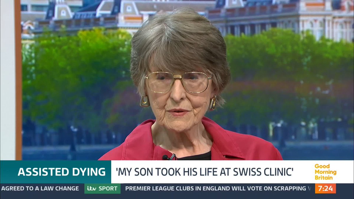 'My son took his life at a Swiss clinic' The mother of a man who took his own life at a clinic in Switzerland is warning others about the dangers of assisted dying. Alastair Hamilton travelled to the clinic to die without his family knowing & he did not have a terminal illness.