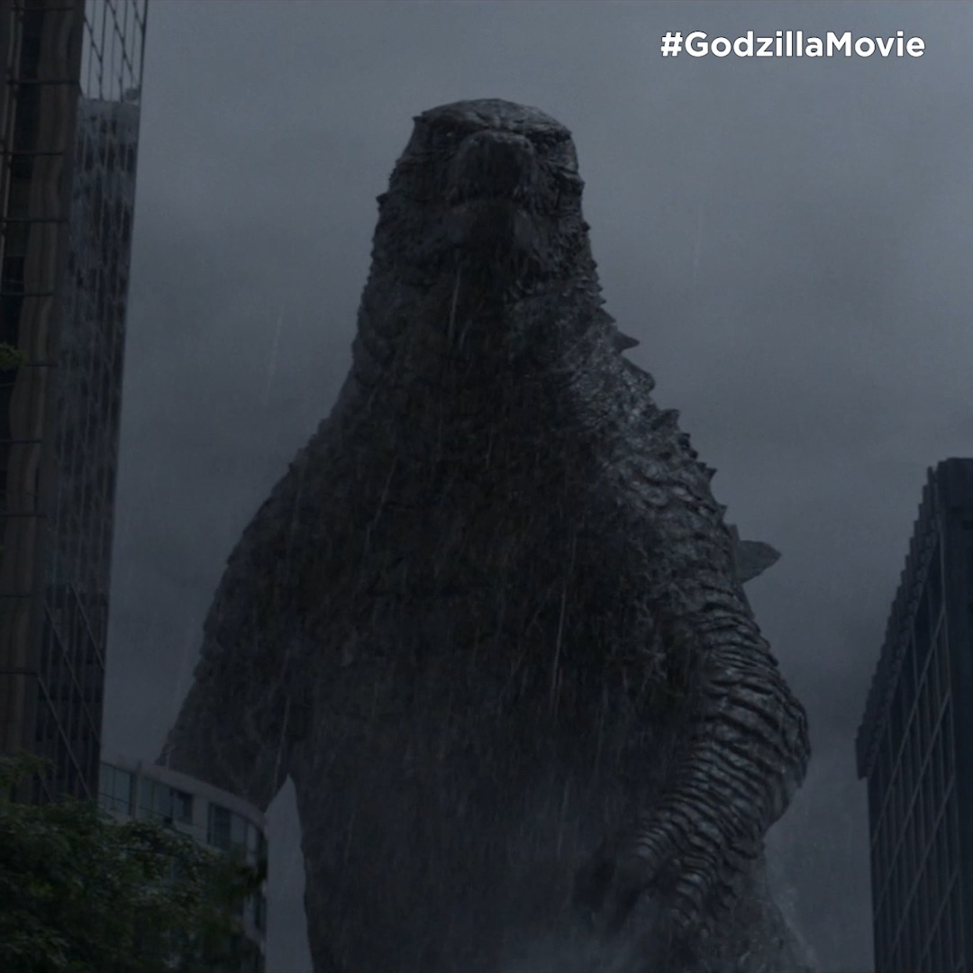 10 years since #GodzillaMovie (2014) hit cinemas! Show us your favourite monster moment using a GIF ⬇️