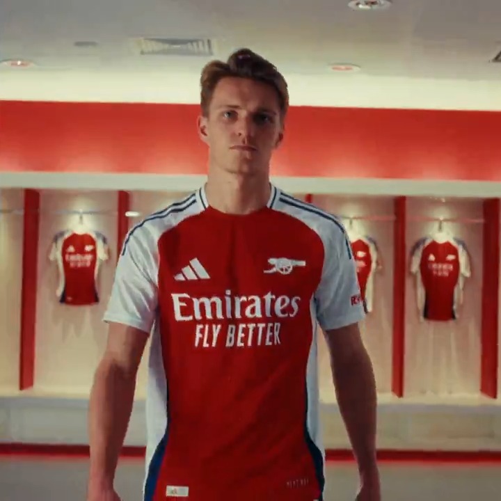 The Year of the Cannon 🔴⚪️ Our new 24/25 Arsenal x @adidasFootball home kit is available now 👇