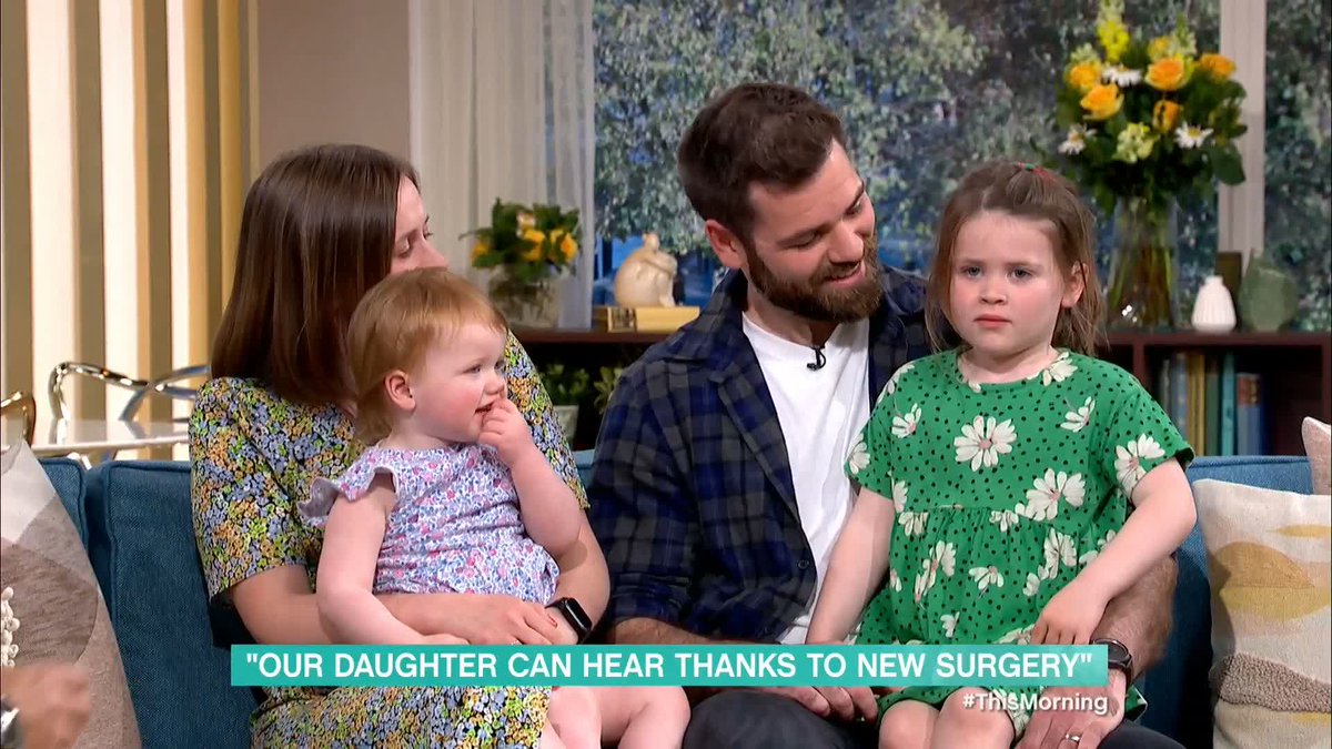Born deaf, Opal's journey to hearing began at just 18 months old when she became the first person in the world to take part in a pioneering gene therapy trial. She joins us alongside her family to tell the incredible story. #ThisMorning