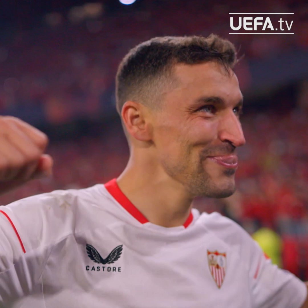 🙌 Leyenda del Sevilla Histórico Jesús Navas 🏆🤩 #UEL | Jesús Navas | Sevilla Fútbol Club