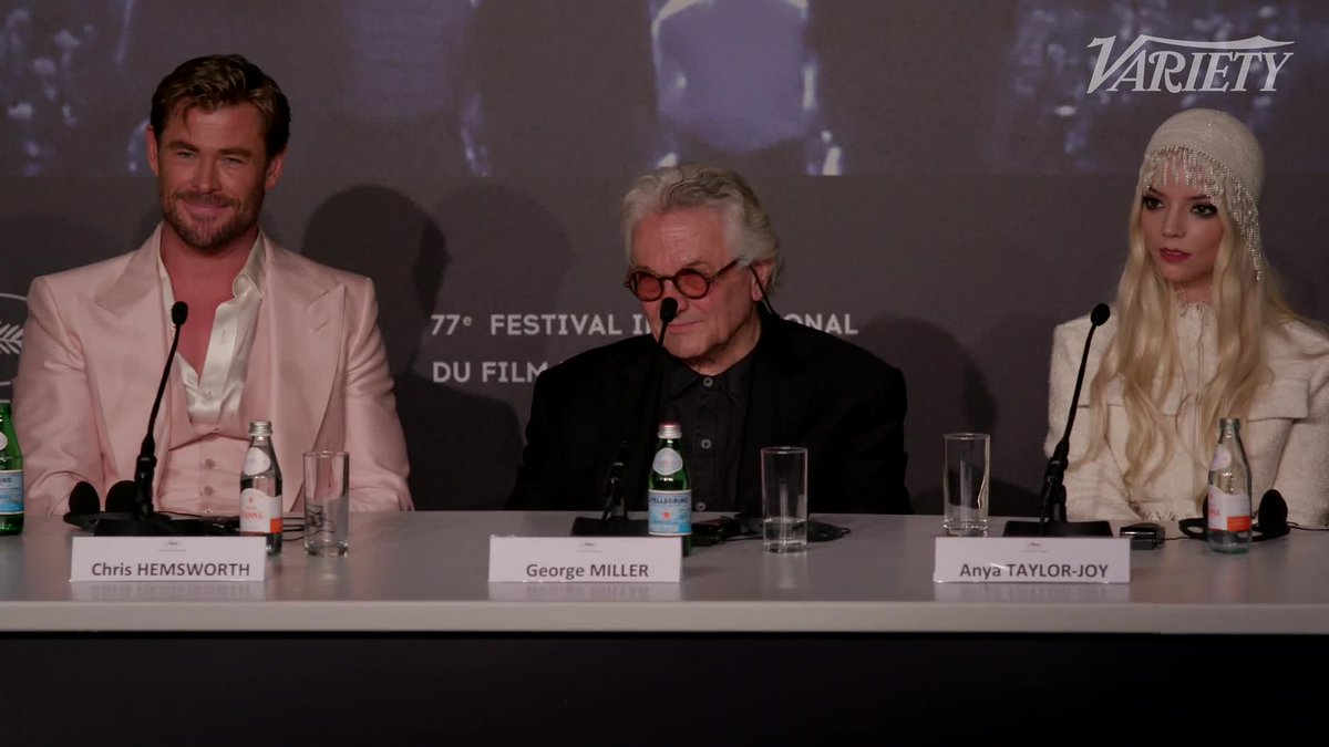 #Furiosa star Anya Taylor-Joy on her character's love story with Praetorian Jack, played by Tom Burke: "Yes, it's romantic, but it's also just a true belief in somebody's ideals."