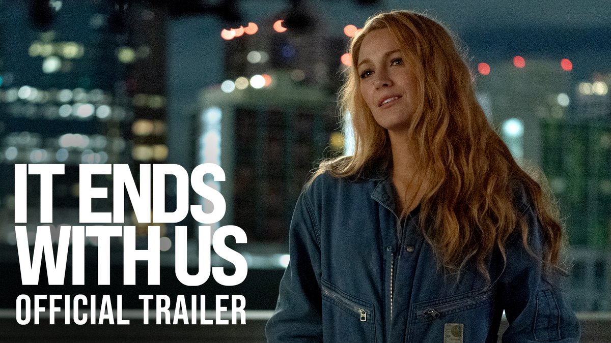 First trailer for ‘IT ENDS WITH US’, starring Blake Lively & Justin Baldoni. In theaters on August 9.