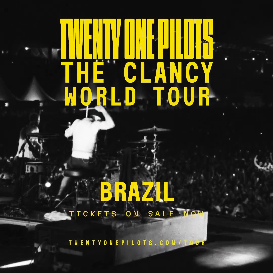 For the first time ever, we are taking our headline world tour to South America. Brazil, your #ClancyWorldTour tickets are on sale now.