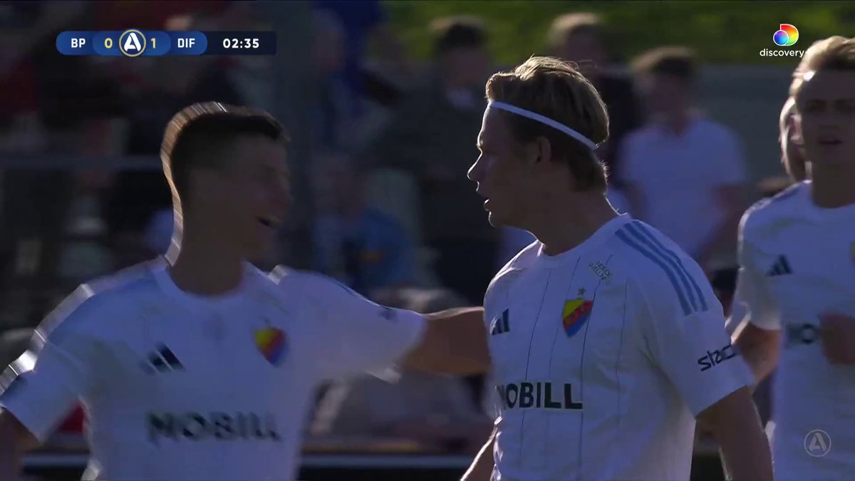 Drömstart för Djurgården mot BP! Tobias Gulliksen sätter dit 1-0 🔵 📲 Se matchen på