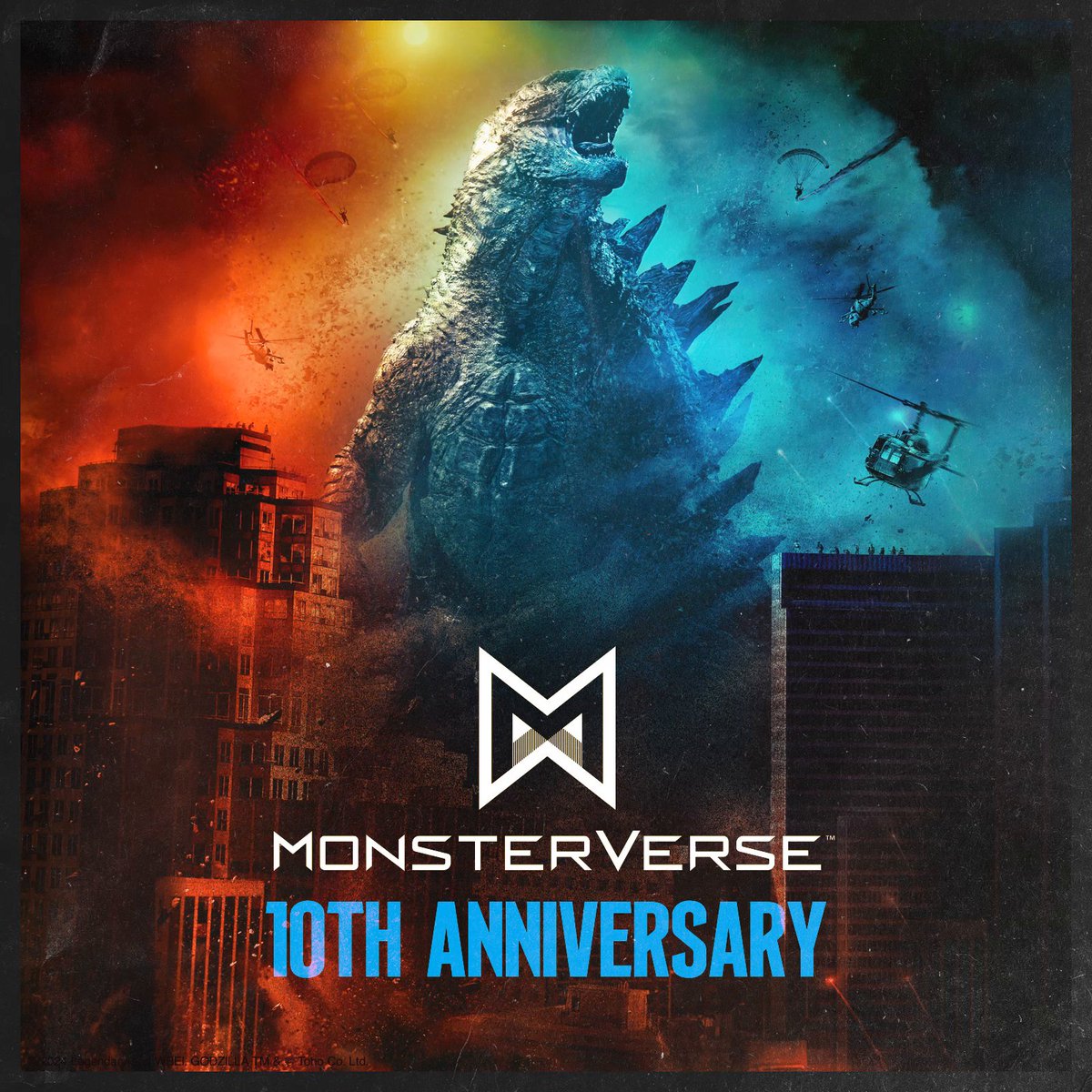 10 years ago today, it all started with Godzilla (2014). #Monsterverse