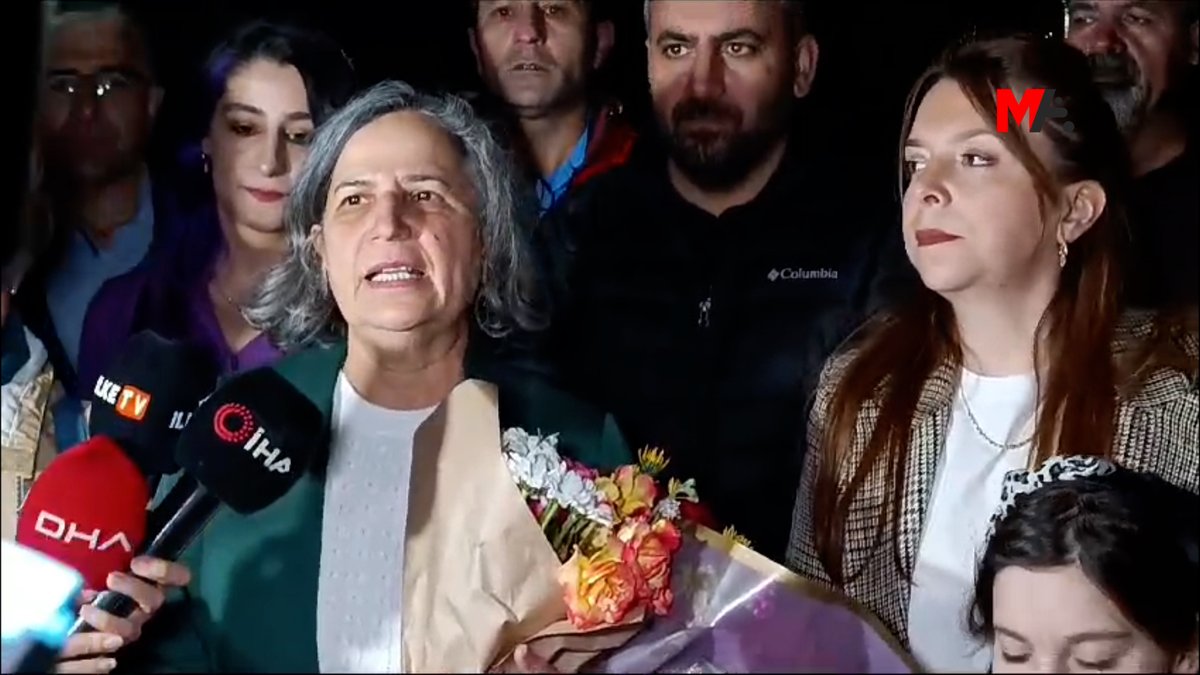 Gültan Kışanak cezaevinden çıktı: Tahliyeye değil barışa ihtiyacımız var