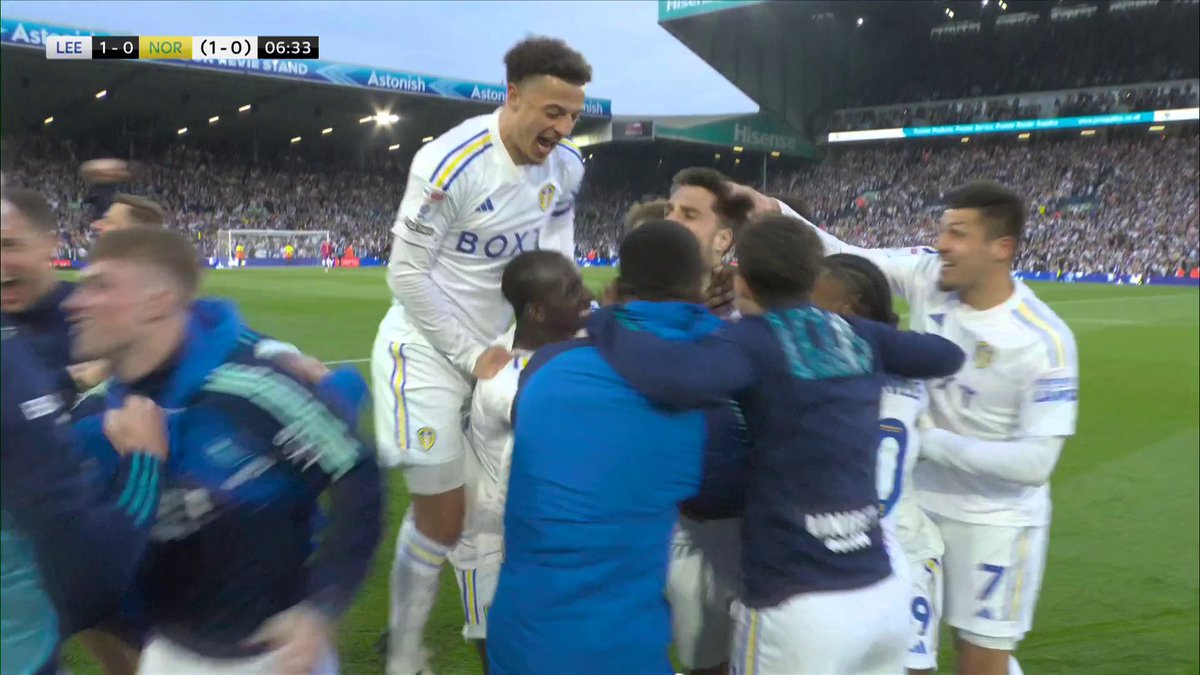 "The ice is broken in the Play-Offs Semi-Final" Ilia Gruev scores his first Leeds United goal 🔥🔓