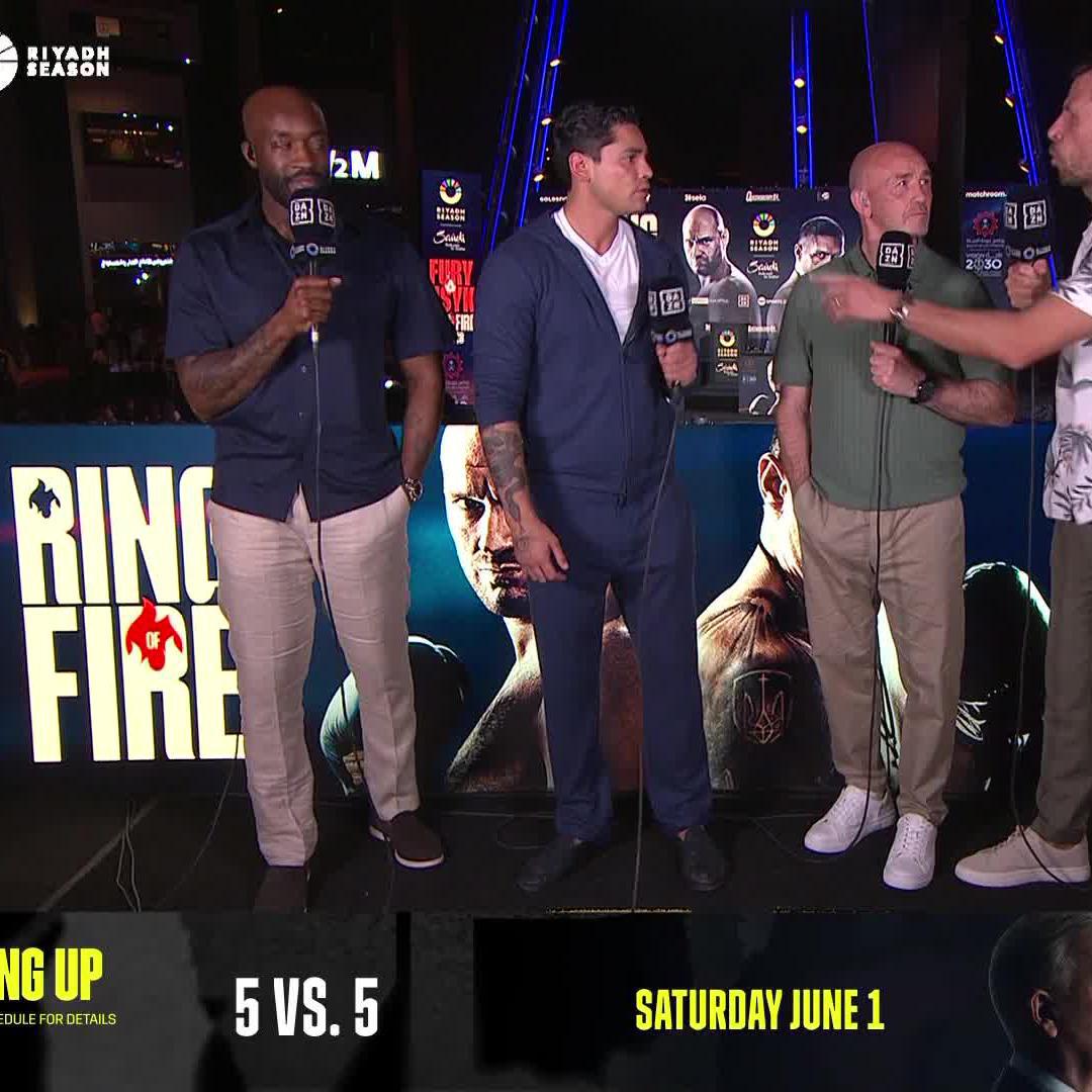 Ryan Garcia believes TYSON FURY is the best heavyweight of all time 🗣 Do you agree? 🎬 DAZN Boxing #FuryUsyk | #RyanGarcia | #RingOfFire