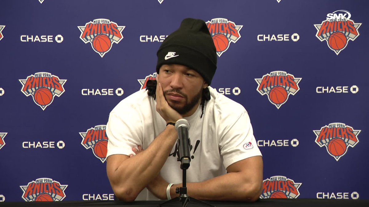 "I was always taught by my parents, never be afraid to fail whatever the situation is. If you win, great. If you lose, learn from it." — Jalen Brunson 🙌 (via SNY Knicks)