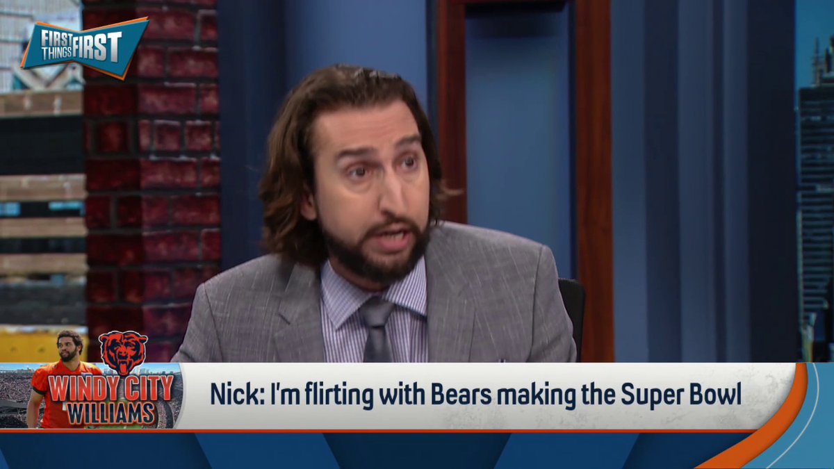 Nick Wright believes Caleb Williams will lead the Bears to the Super Bowl in his rookie season.